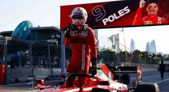 F1 GP Baku, griglia di partenza: Leclerc fantastica pole, riscatto Hamilton