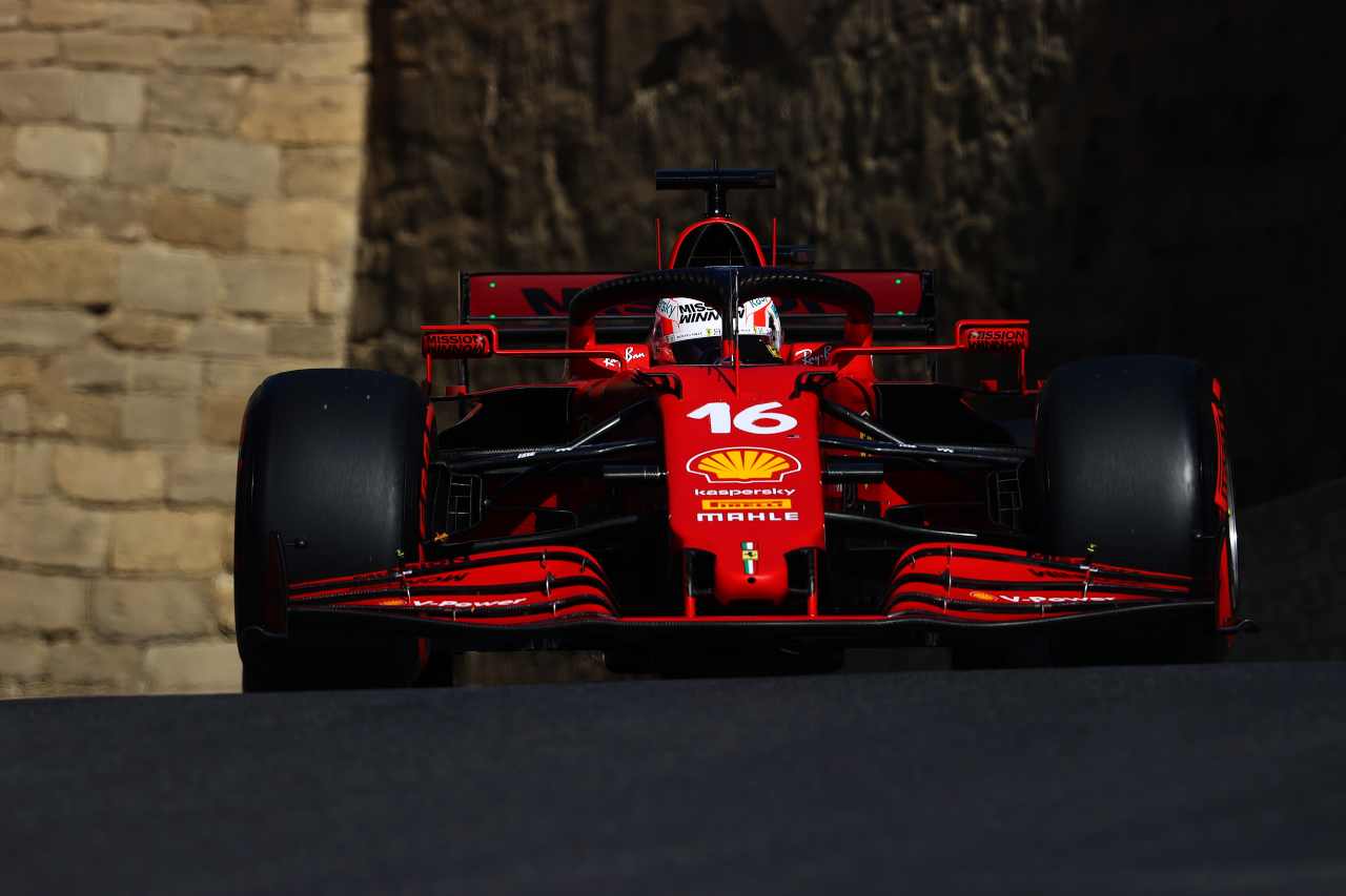 Charles Leclerc Ferrari F1 GP Baku