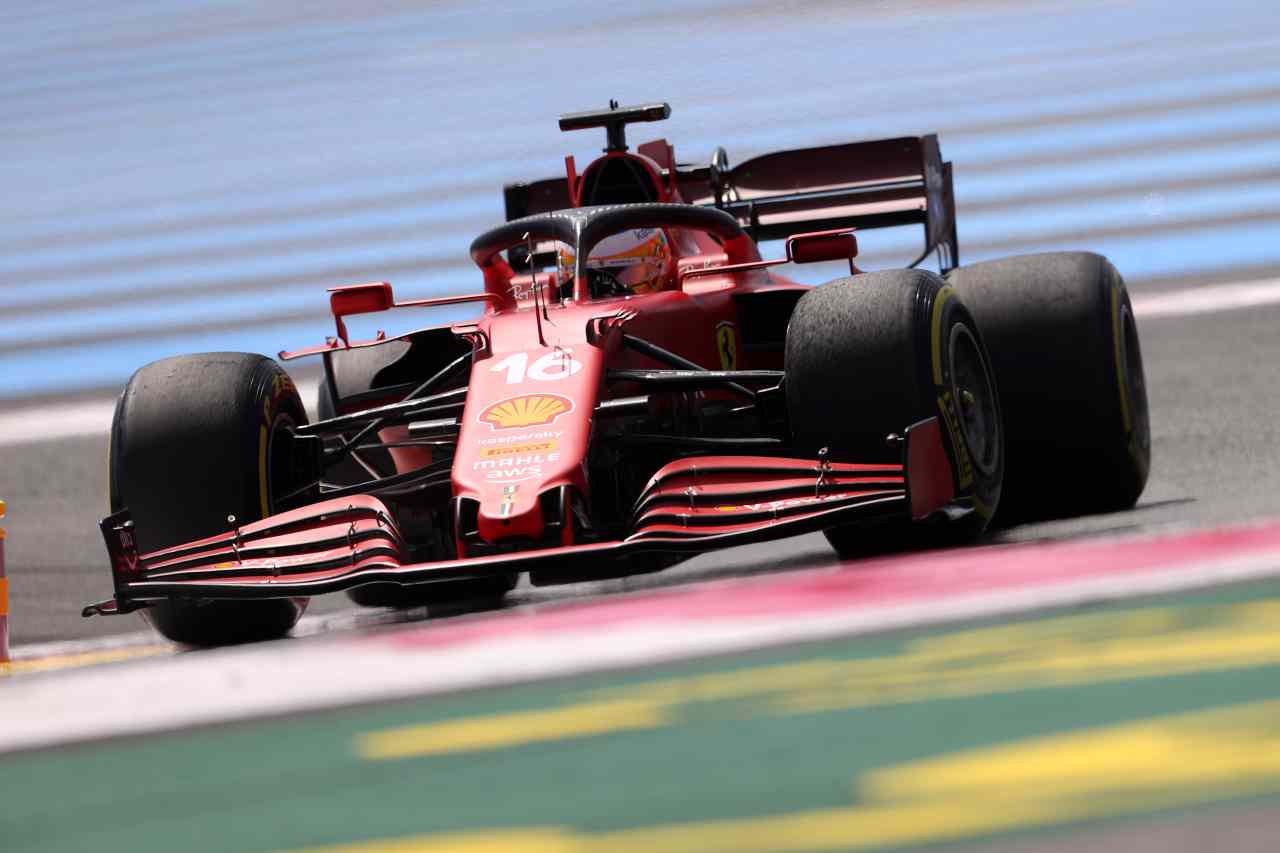 Charles Leclerc Ferrari F1 GP Francia