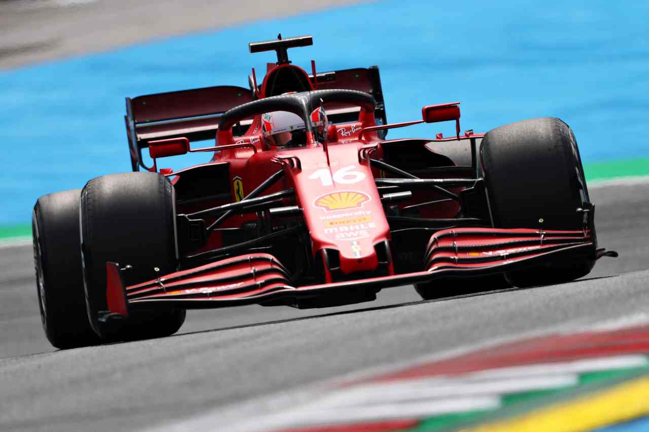 Charles Leclerc Ferrari F1 GP Stiria