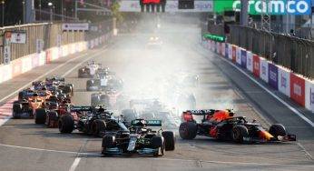 F1 GP Baku, ordine d’arrivo: vince Perez, gara pazza. Leclerc beffato