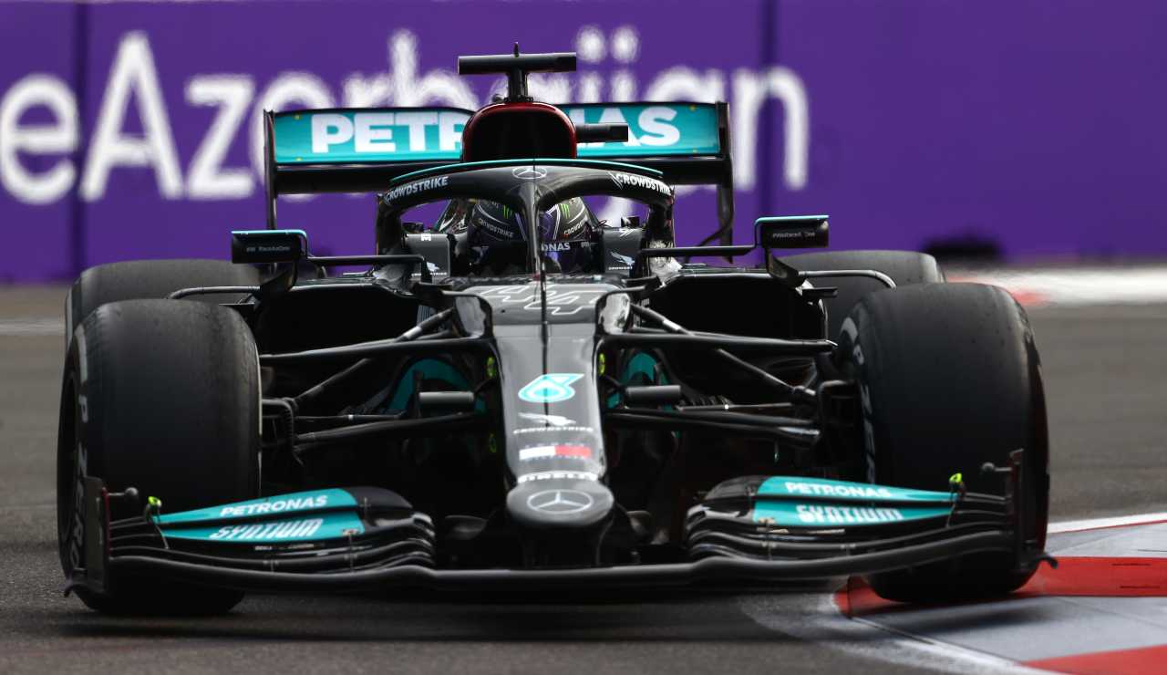 La Mercedes di Hamilton