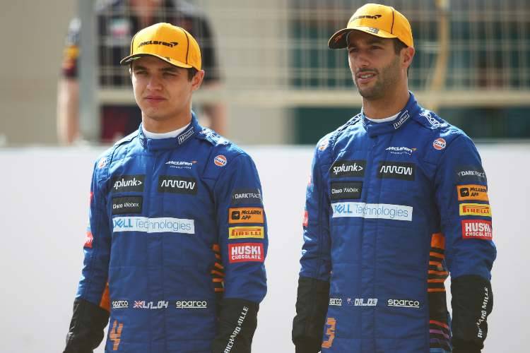 Lando Norris Daniel Ricciardo