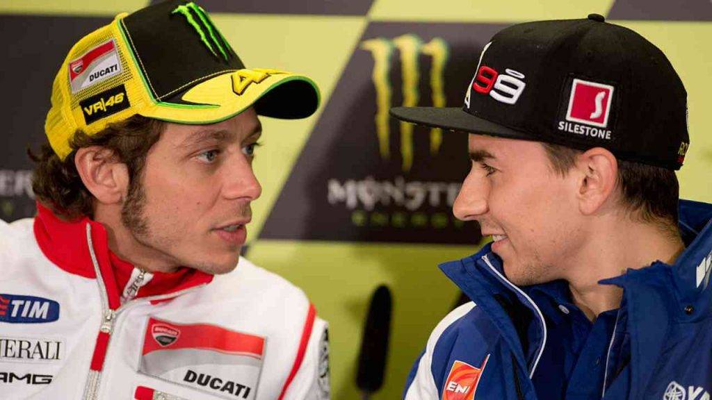 Valentino Rossi Jorge Lorenzo