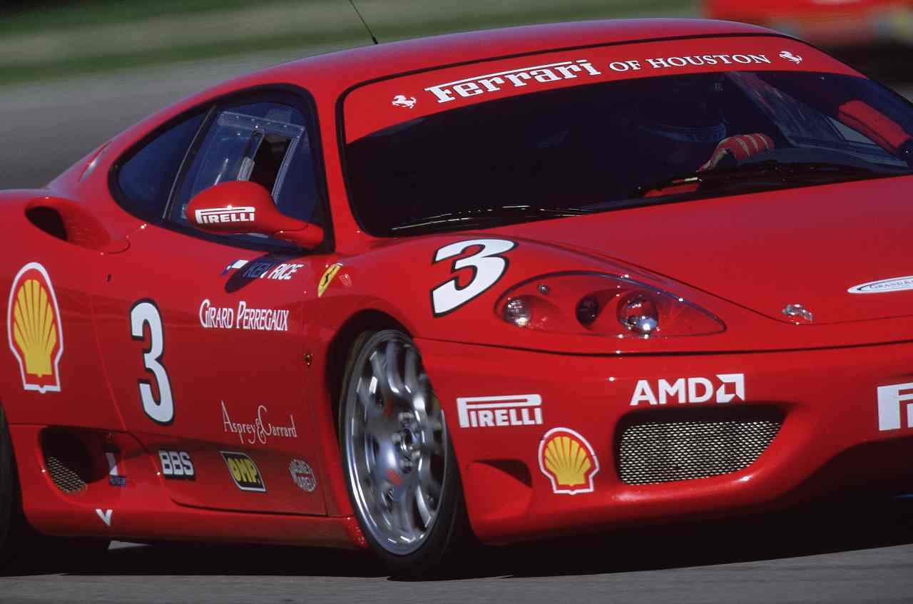 Ferrari Modena 360, una delle supercar nella collezione di Matt Le Blanc (foto Getty)