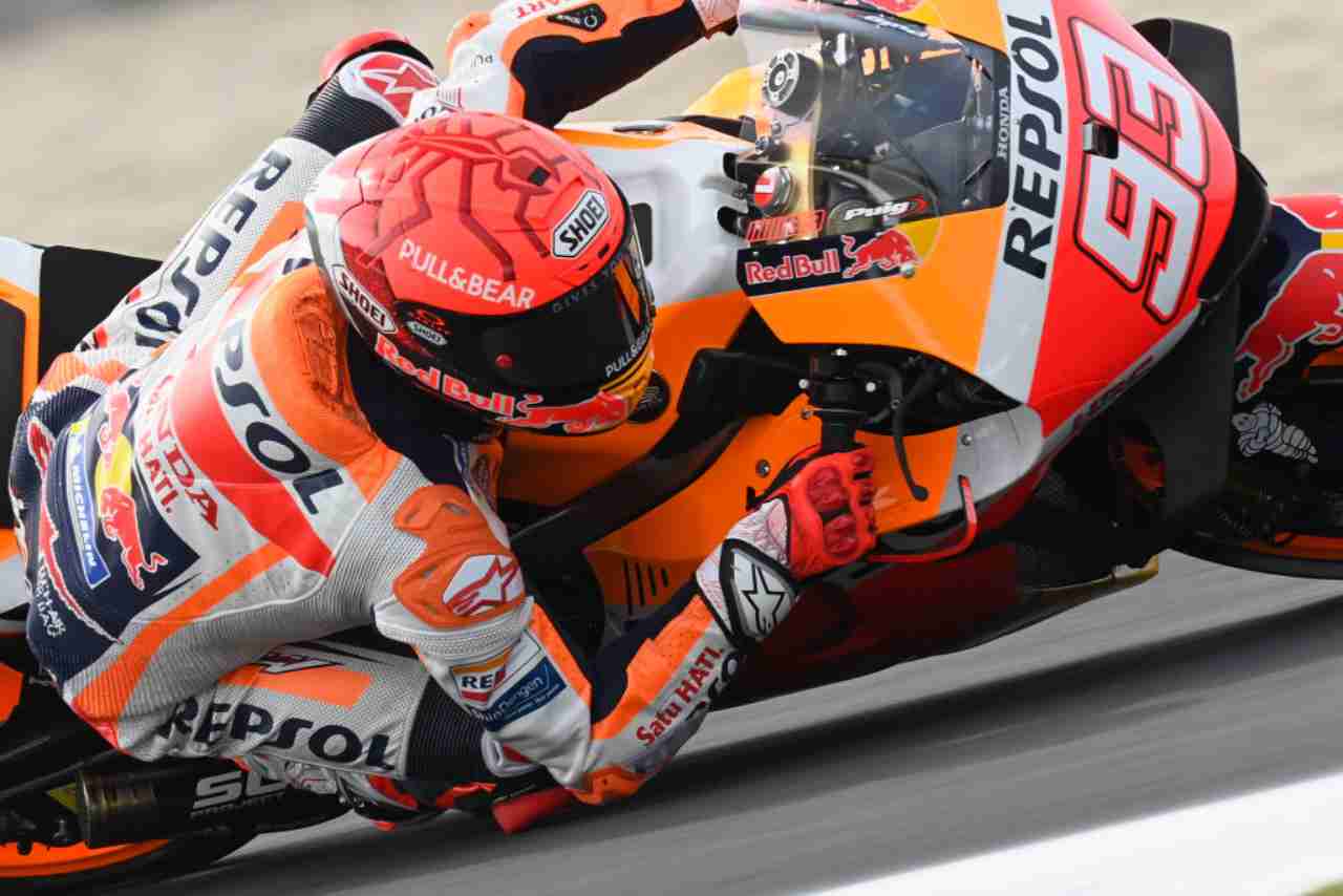 MotoGP Assen, Marc Marquez e la qualifica da incubo