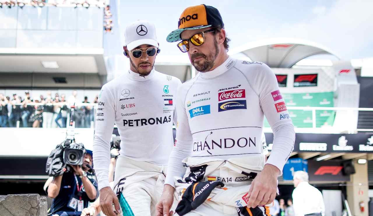 Hamilton e Alonso