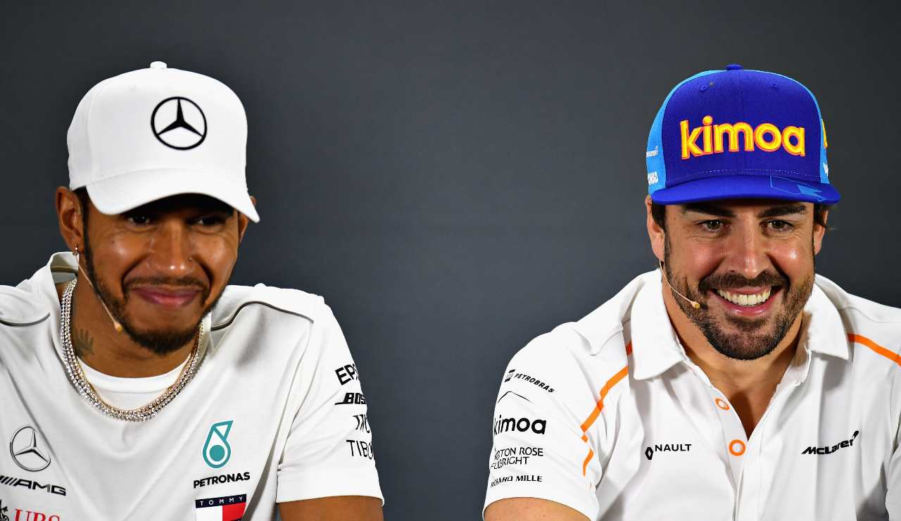 Hamilton e Alonso
