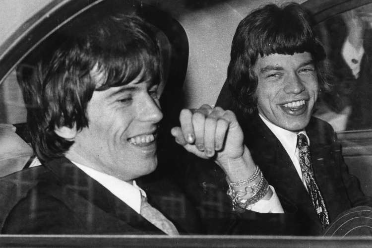 Keith Richard e Mick Jagger