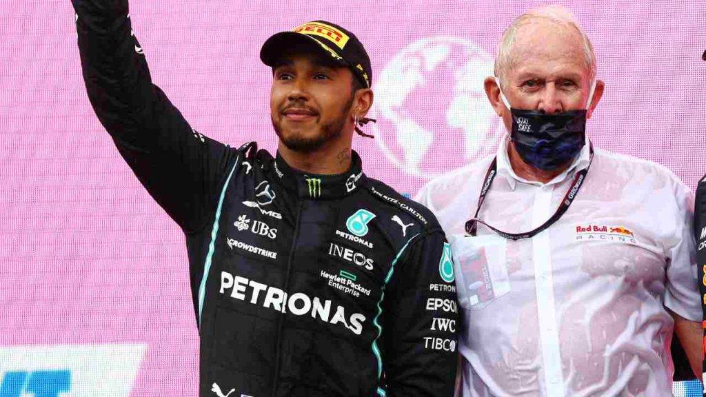 Lewis Hamilton Helmut Marko