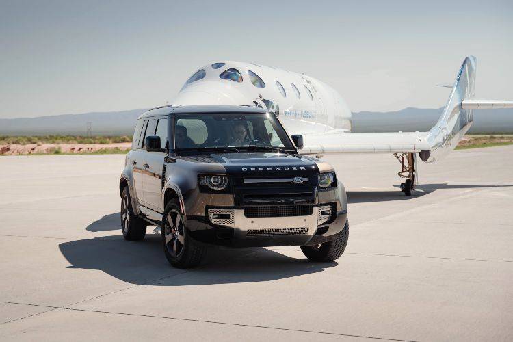 Virgin Galactic Land Rover