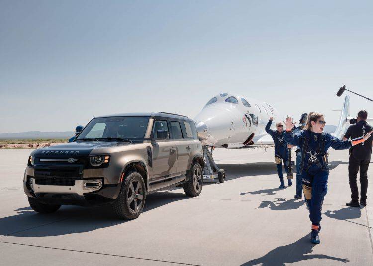 Virgin Galactic Land Rover