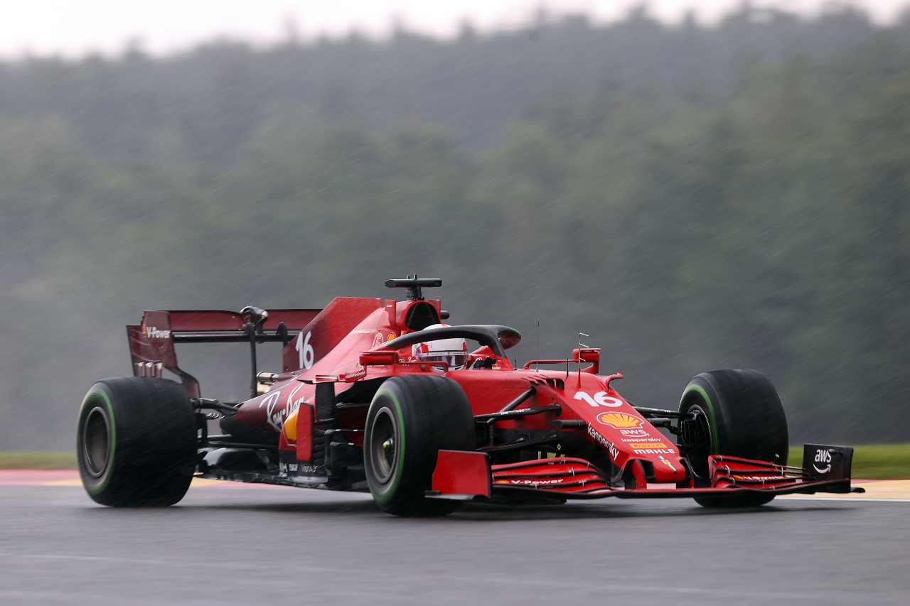 Charles Leclerc Ferrari F1 GP Belgio