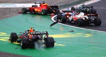 F1 GP Ungheria: Stroll fa fuori Leclerc, il video dell’incidente alla partenza
