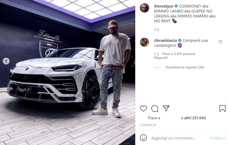 Lamborghini Urus Guè Pequeno