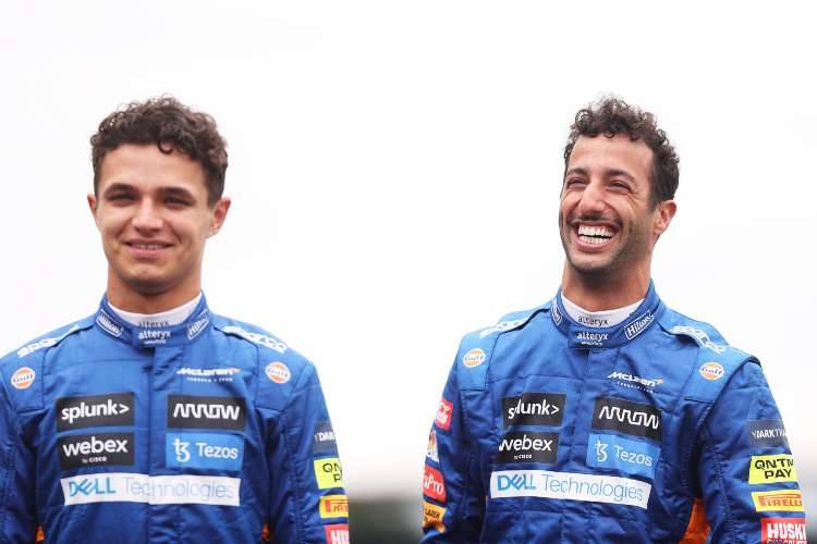 Lando Norris Daniel Ricciardo