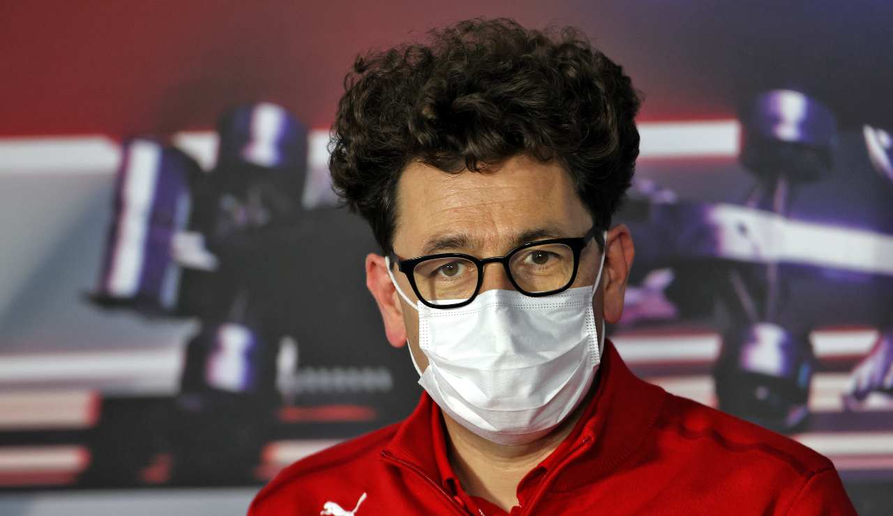 Mattia Binotto, team principal Ferrari