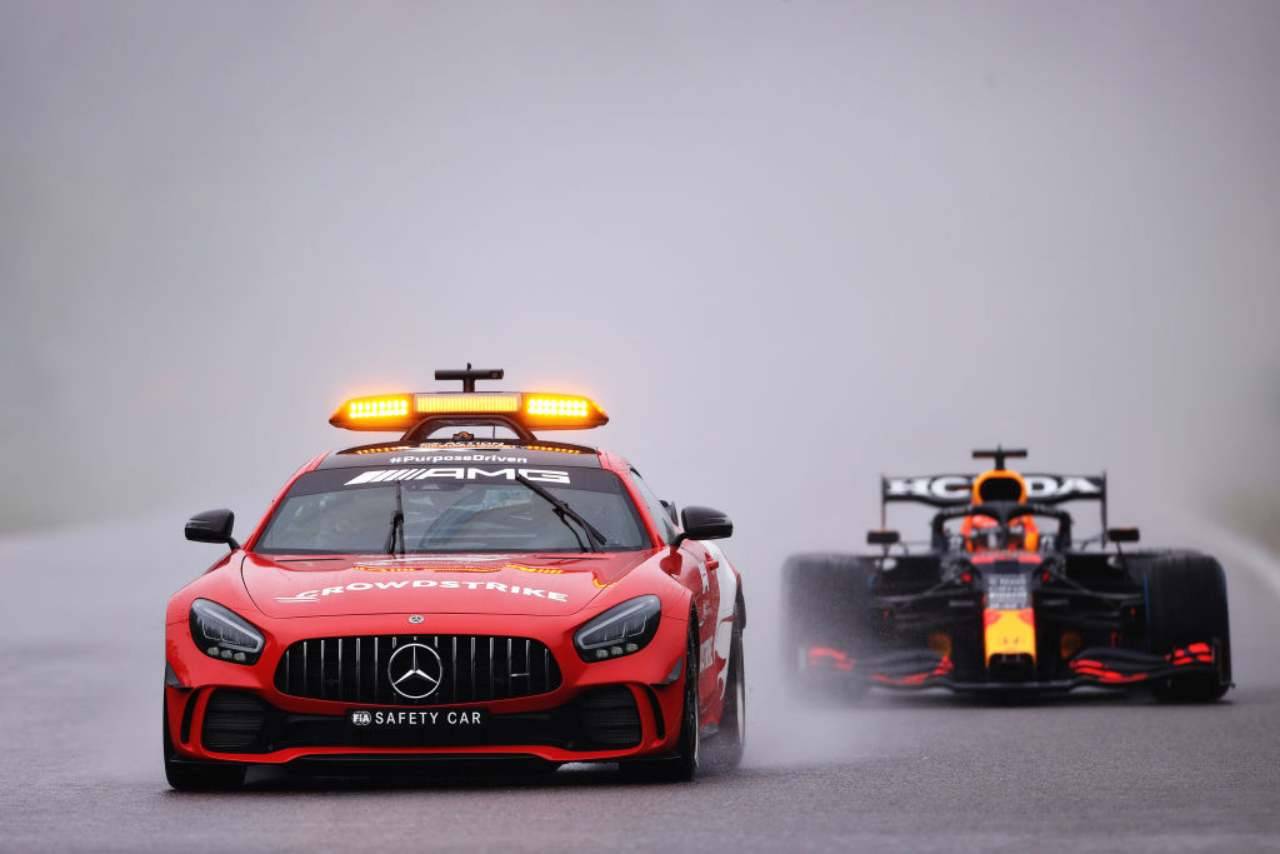F1 GP Belgio sospeso: le gare interrotte e non riprese in Formula 1