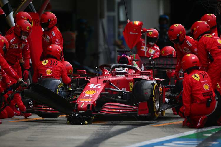 Charles Leclerc Ferrari F1