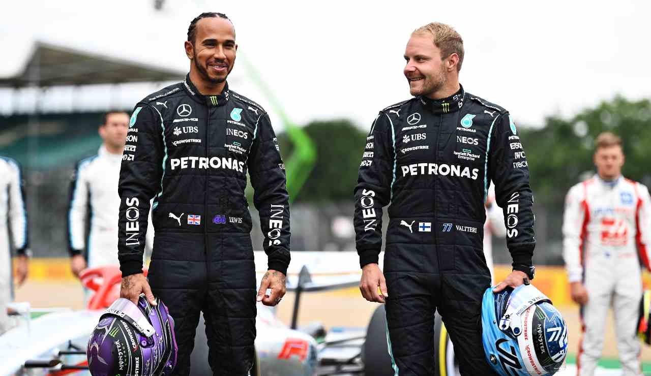 Hamilton e Bottas