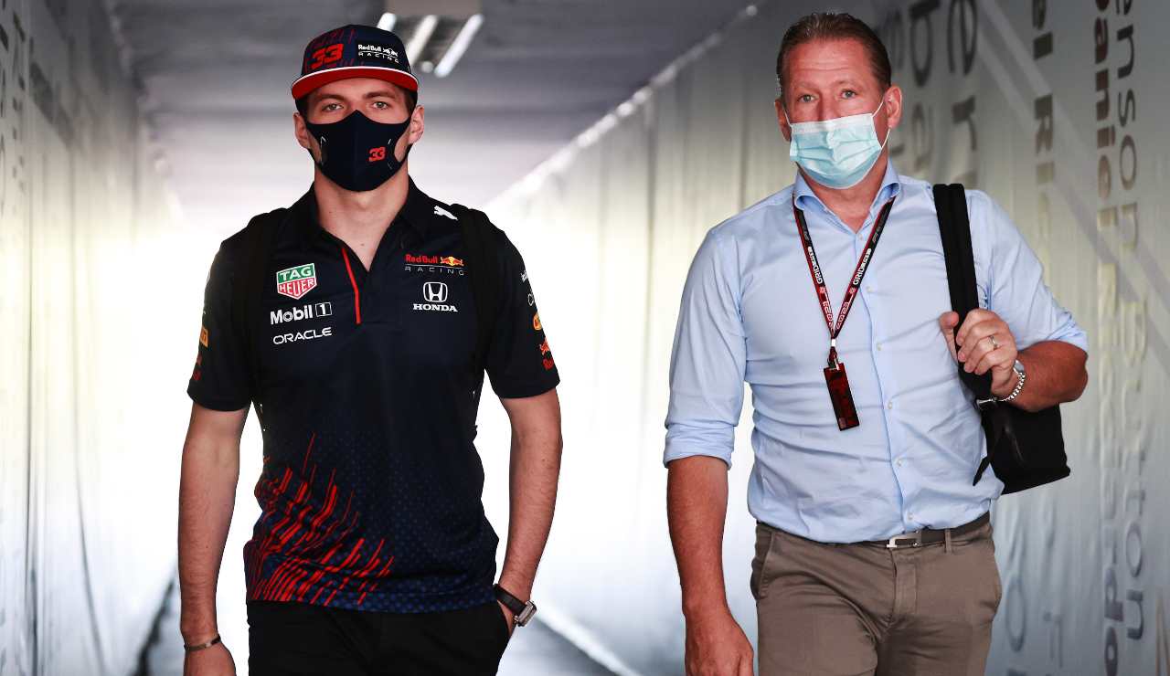 Max e Jos Verstappen