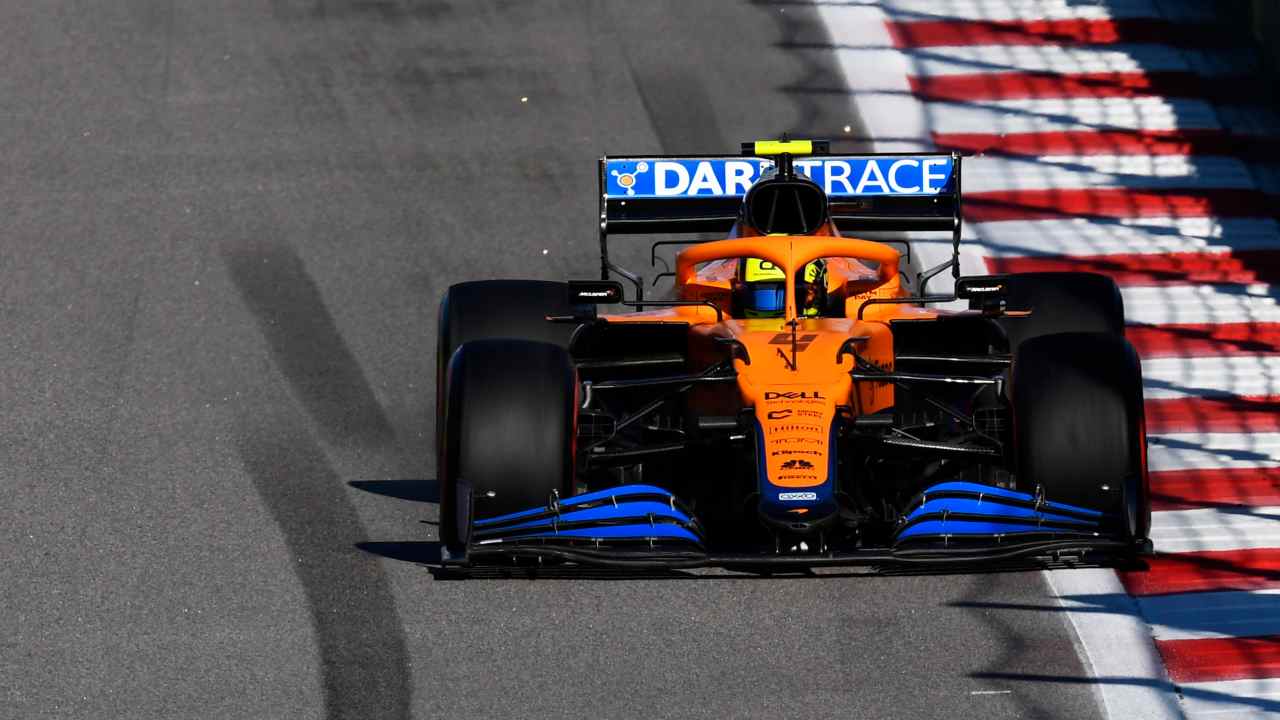 Lando Norris F1 GP Russia