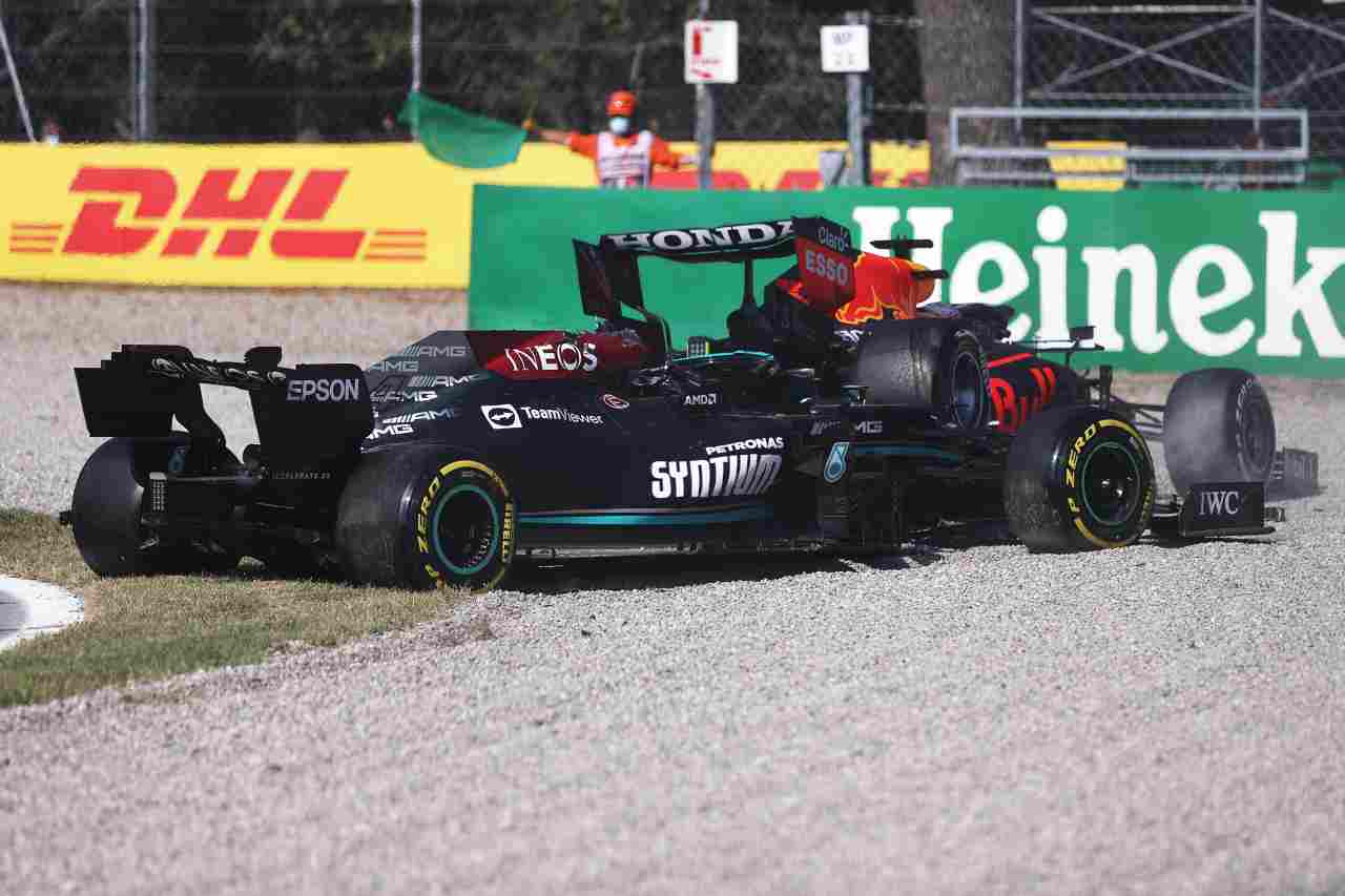 Lewis Hamilton Max Verstappen Incidente