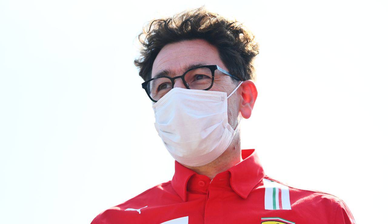 Mattia Binotto, team principal Ferrari