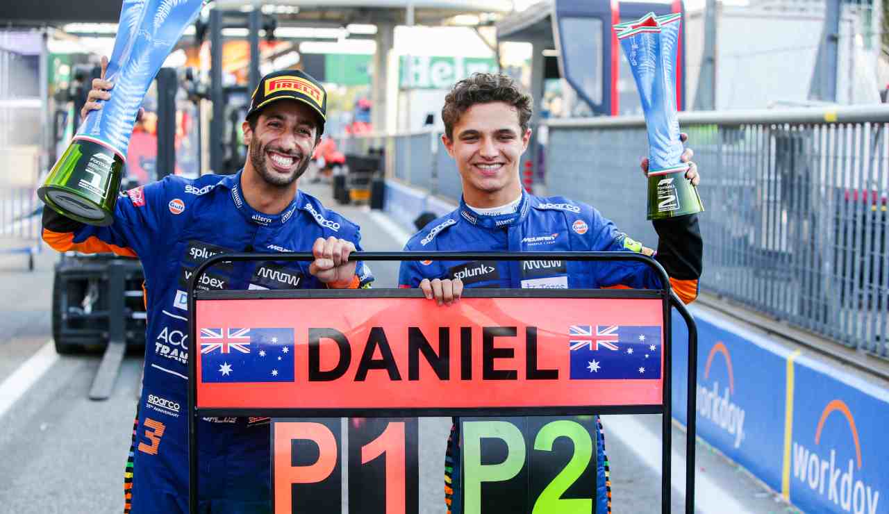 Ricciardo e Norris