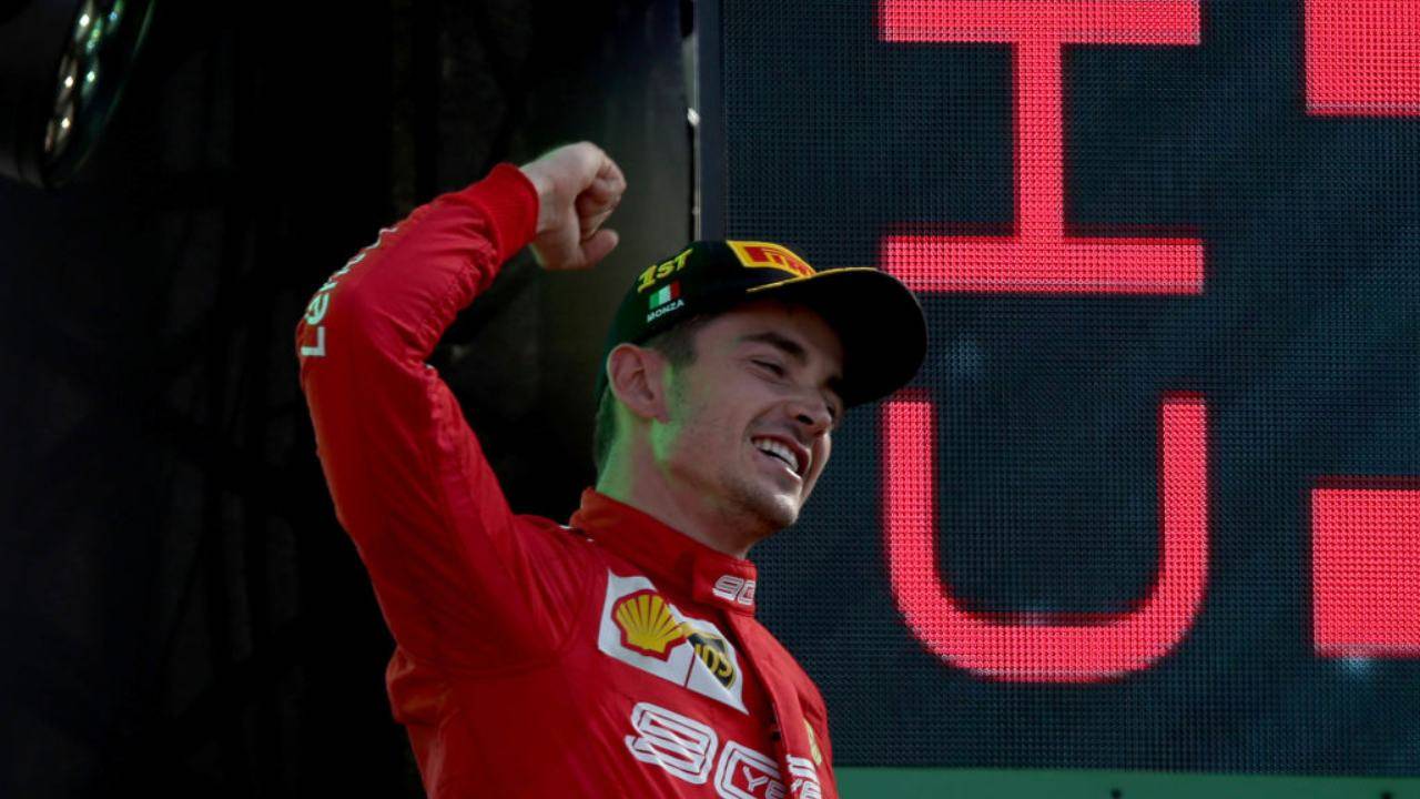 Clarles Leclerc al GP Monza 2019: il trionfo in Ferrari ha cambiato la storia