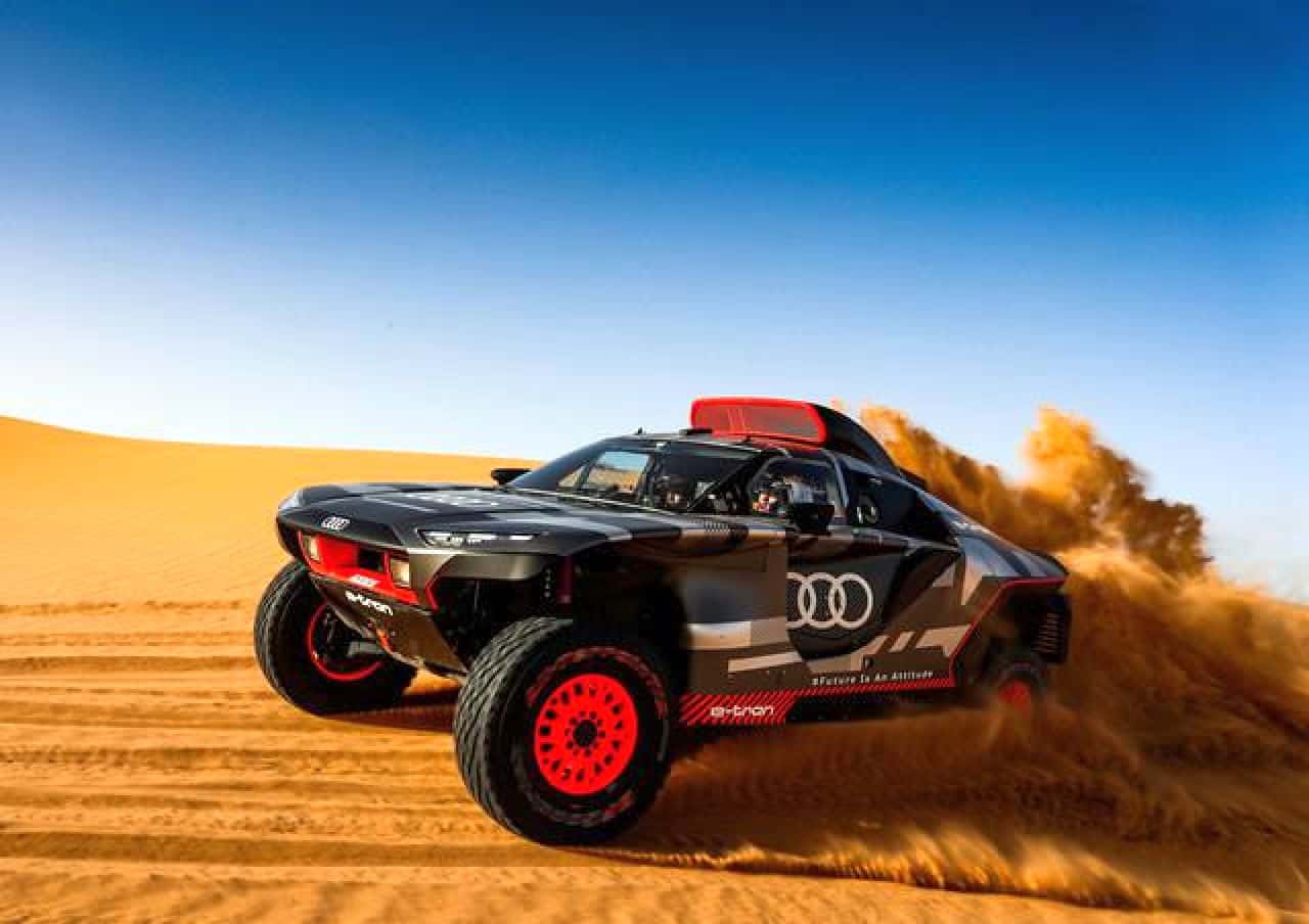Audi Rs Q E-Tron, il prototipo supera i test per la Dakar 2022