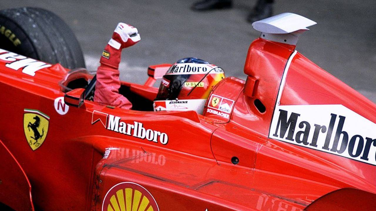 Michael Schumacher al GP Monza 1998