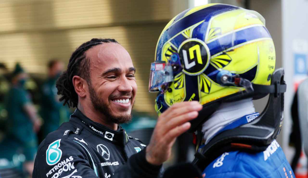 Hamilton e Norris