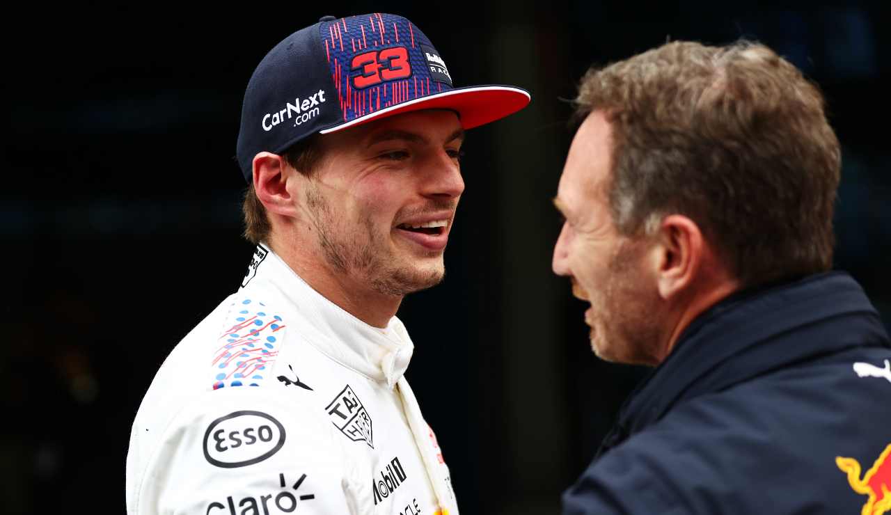 Horner e Verstappen