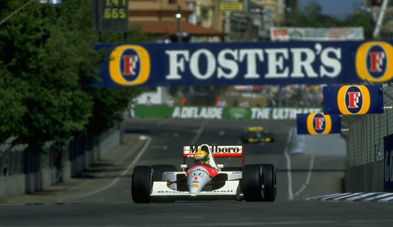 Senna ad Adelaide
