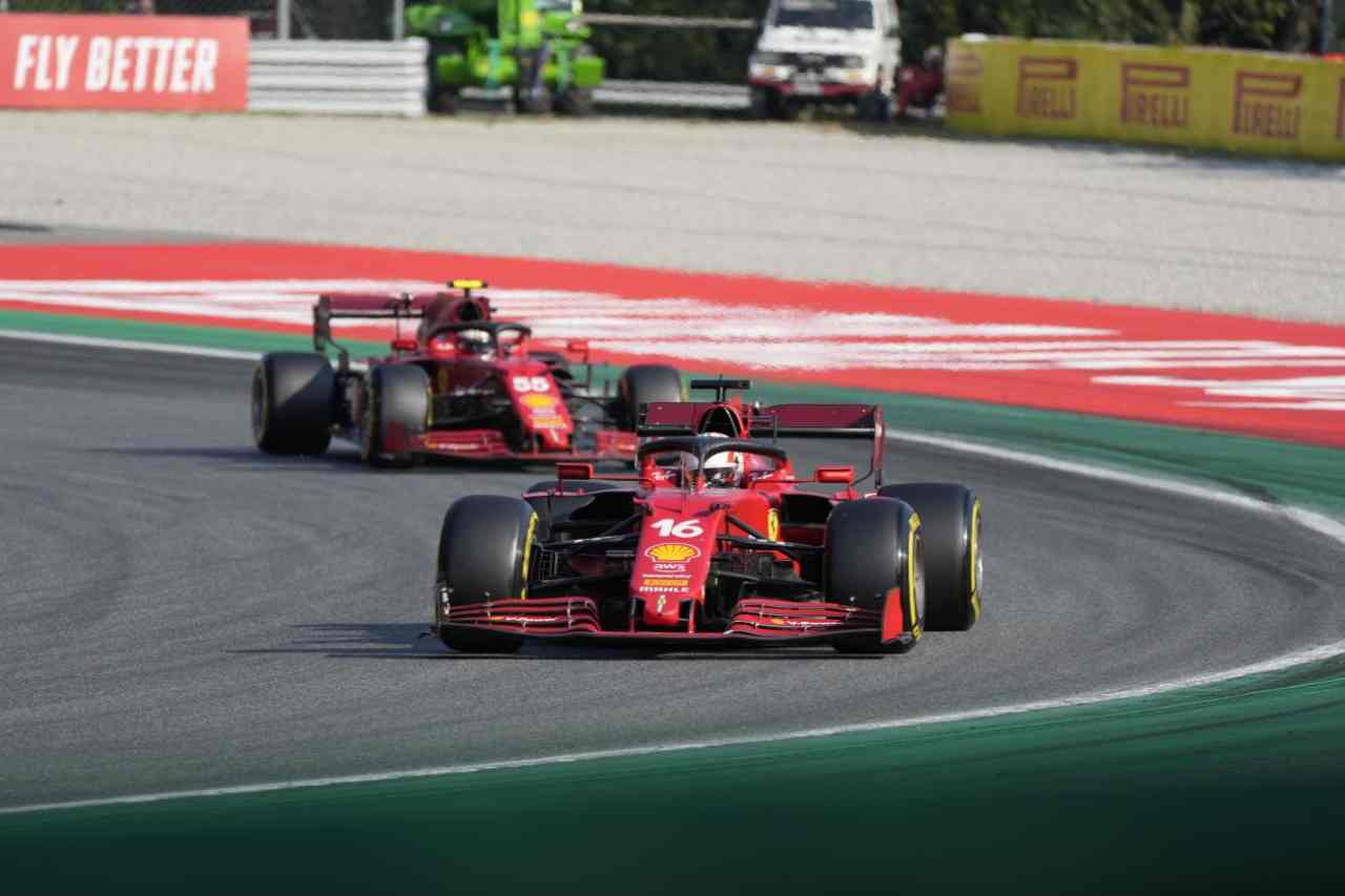 Charles Leclerc Carlos Sainz Ferrari F1