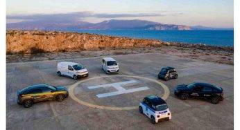 Citroen consegna 6 Auto Elettriche ad un’isola greca: il progetto eco sostenibile