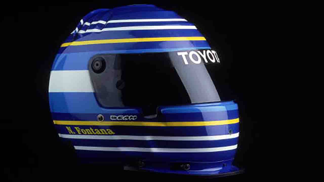 Norberto Fontana, Formula 1 casco