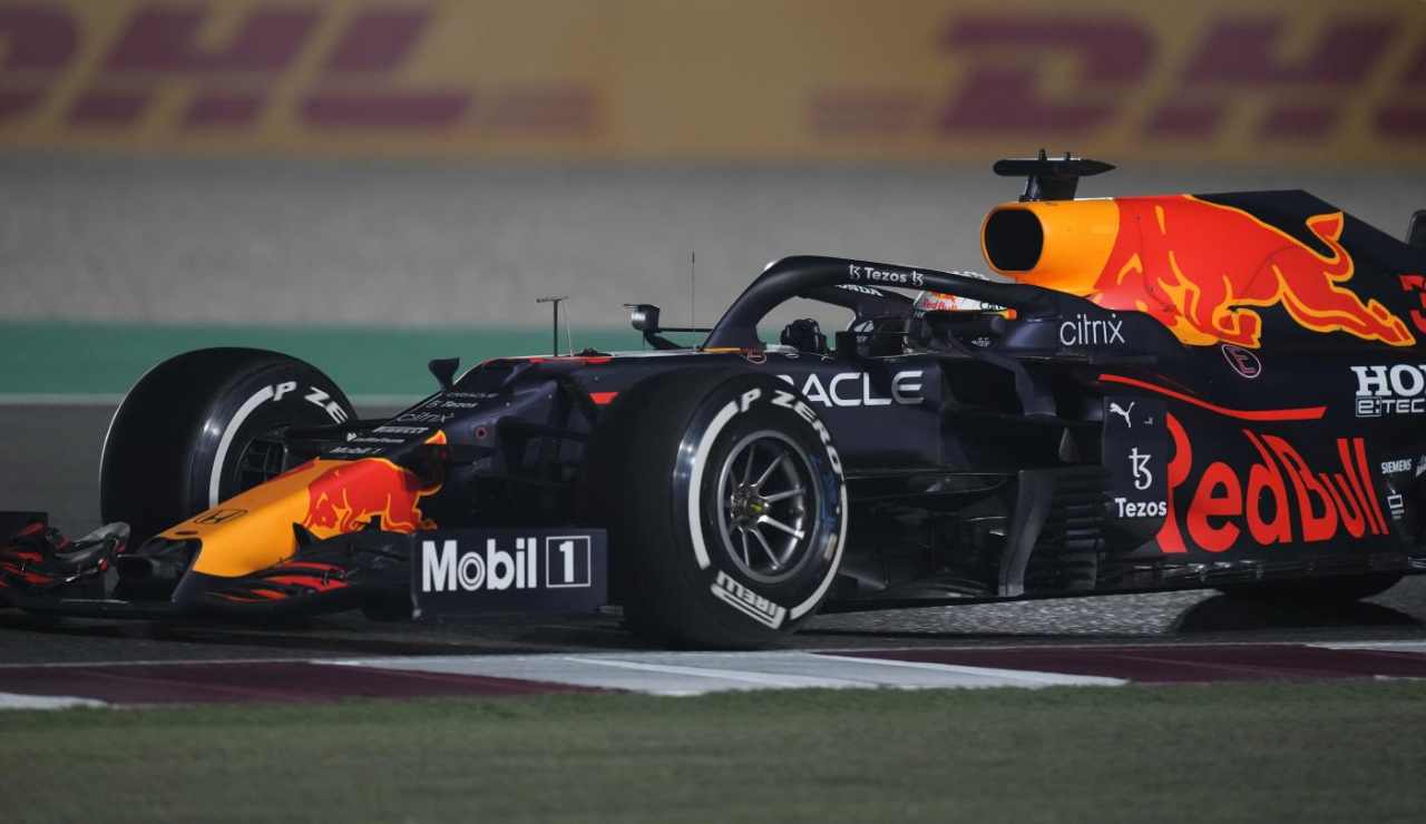 Red Bull di Verstappen