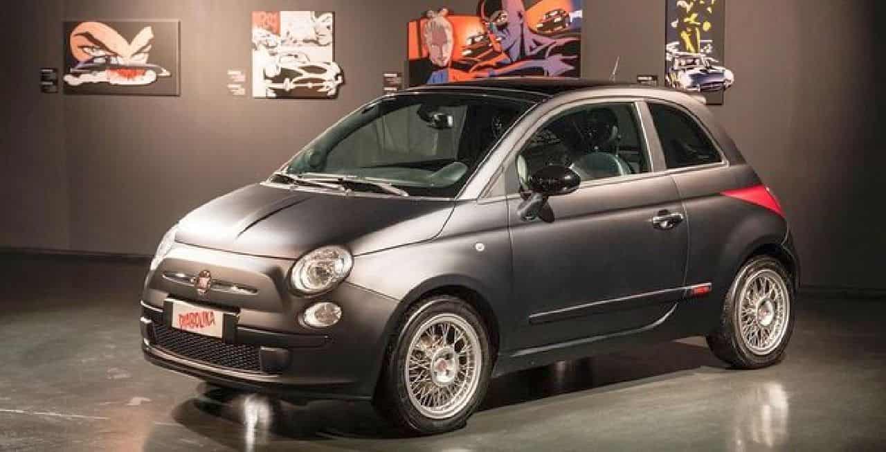 Fiat 500 si "veste" per Diabolik: l'edizione speciale ha un look suggestivo