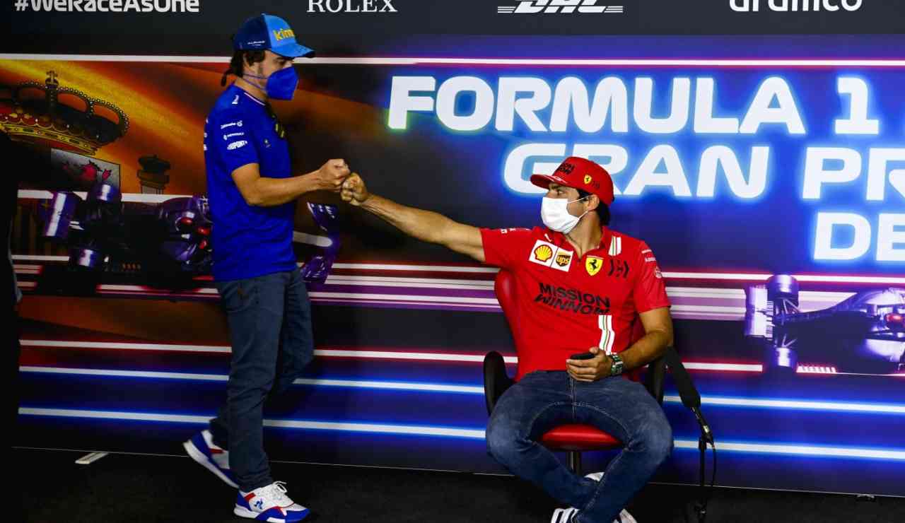 Alonso e Sainz