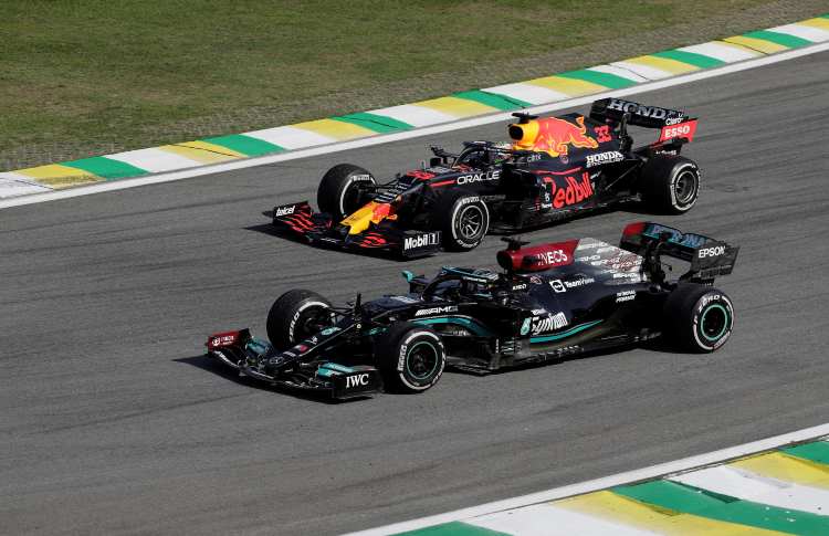 Lewis Hamilton Max Verstappen