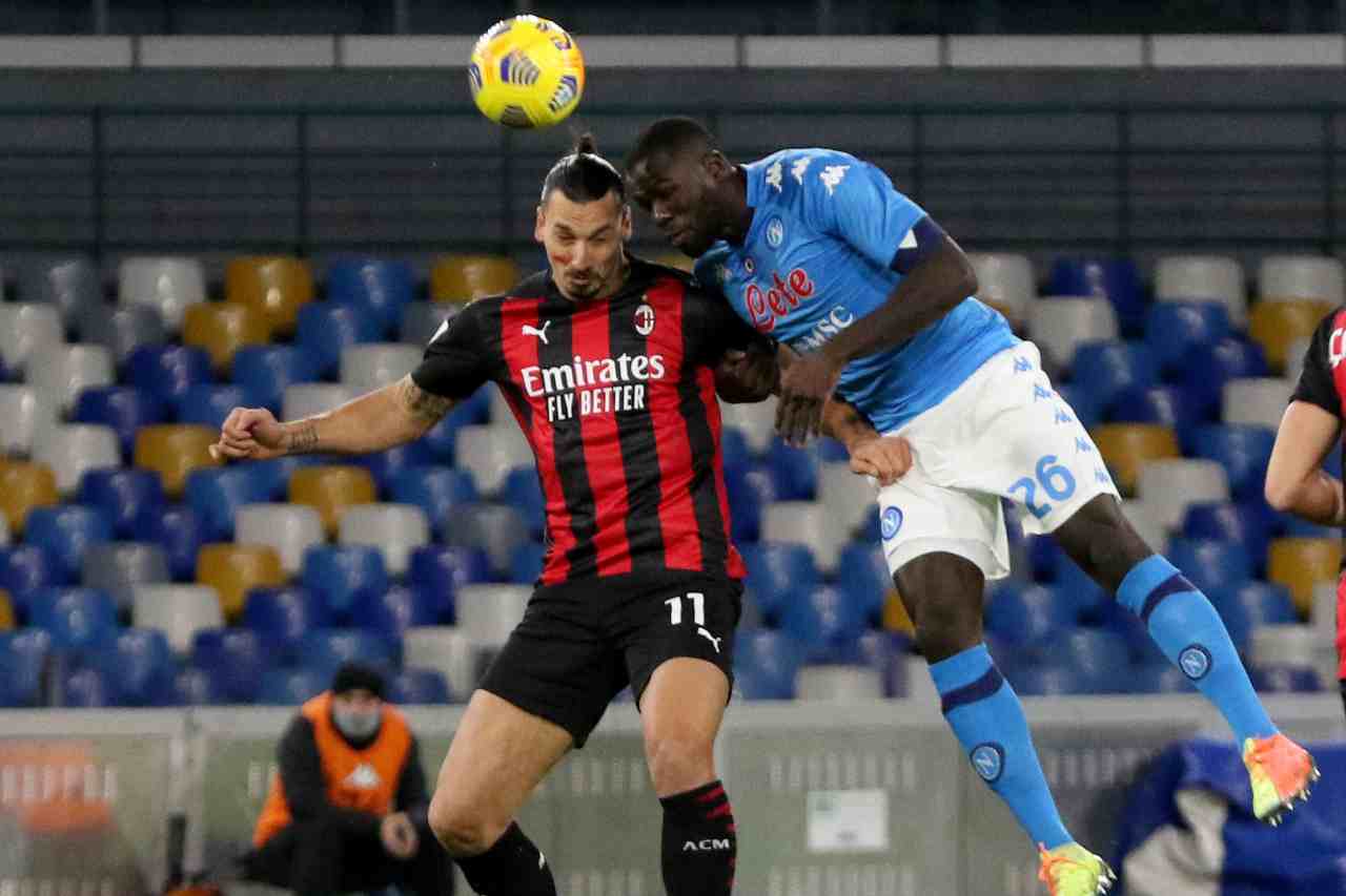 Zlatan Ibrahimovic Kalidou Koulibaly