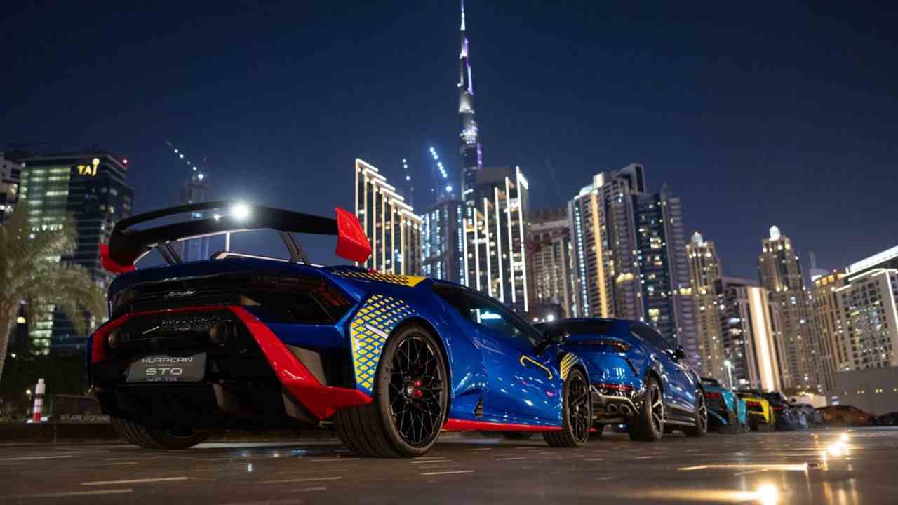 Lamborghini a Dubai