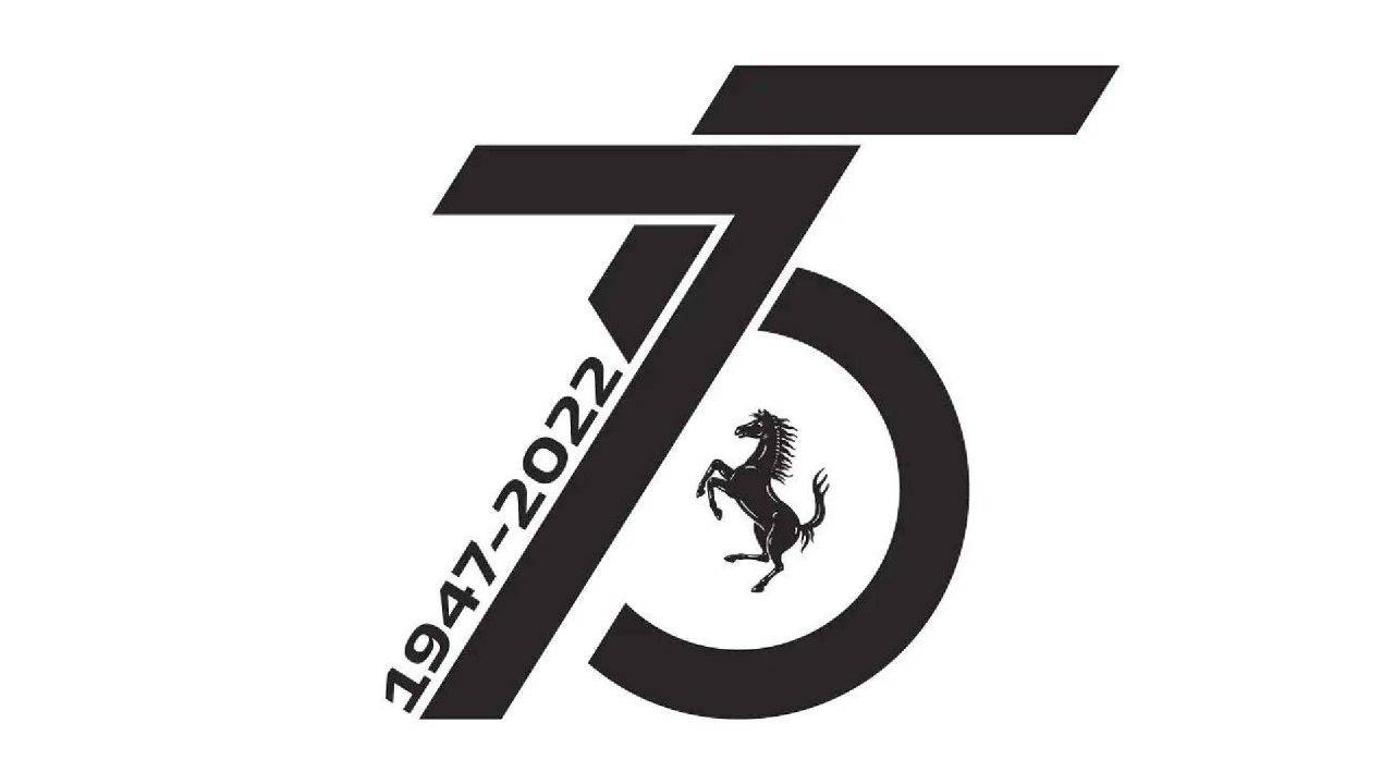 Il logo per i 75 anni