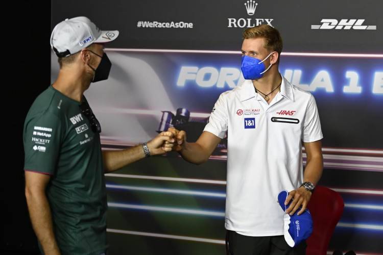 Sebastian Vettel Mick Schumacher