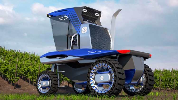 Straddle Tractor Concept