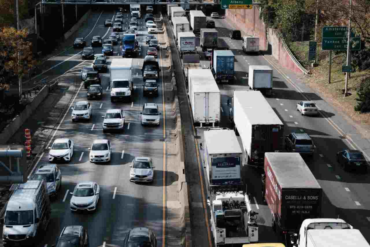 Traffico in autostrada