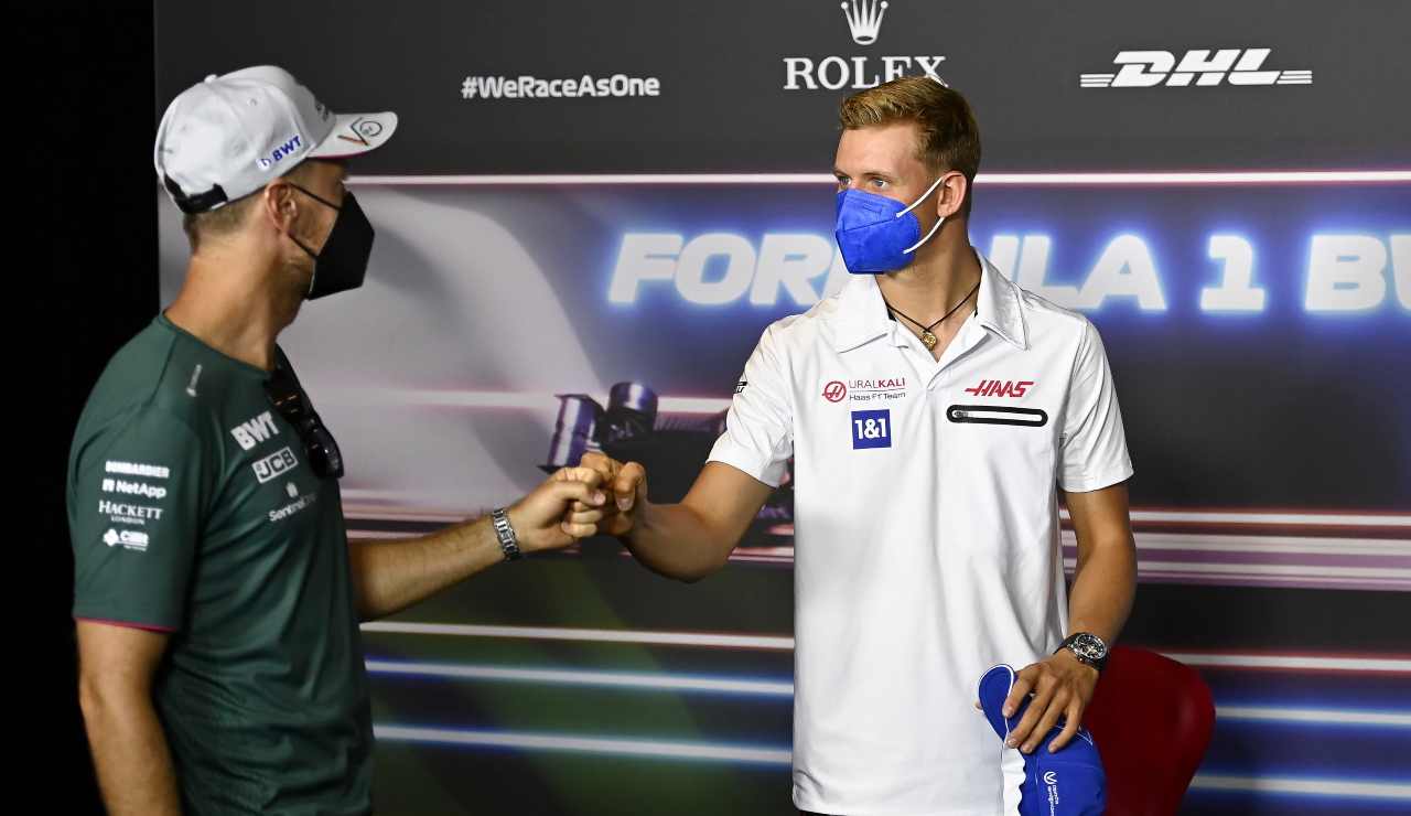 Vettel e Schumacher