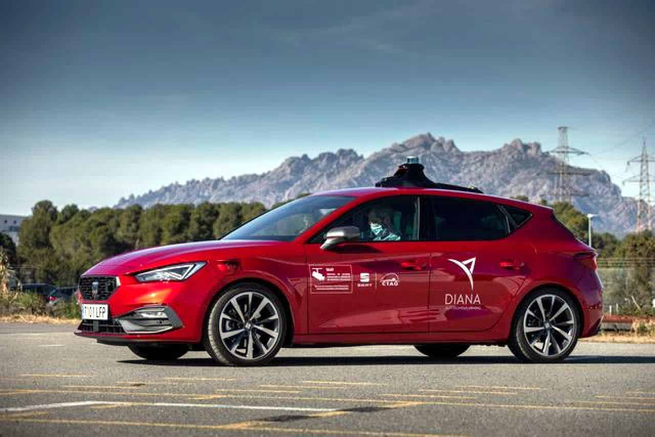 Seat presenta "Diana", l'Auto a guida autonoma che sceglie i percorsi da sola